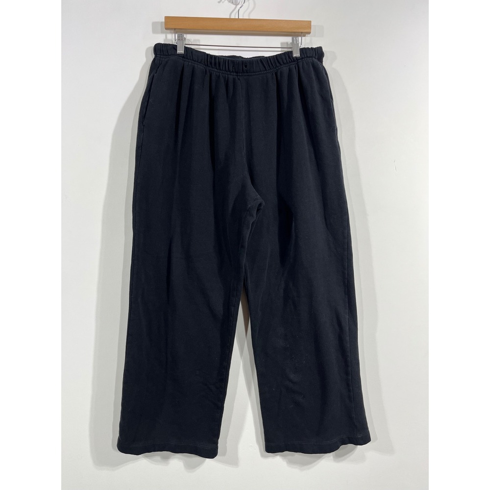 Old Navy Sporty Lounge Wide Leg Fleece Sweatpants Womens Large 90s Minimalist